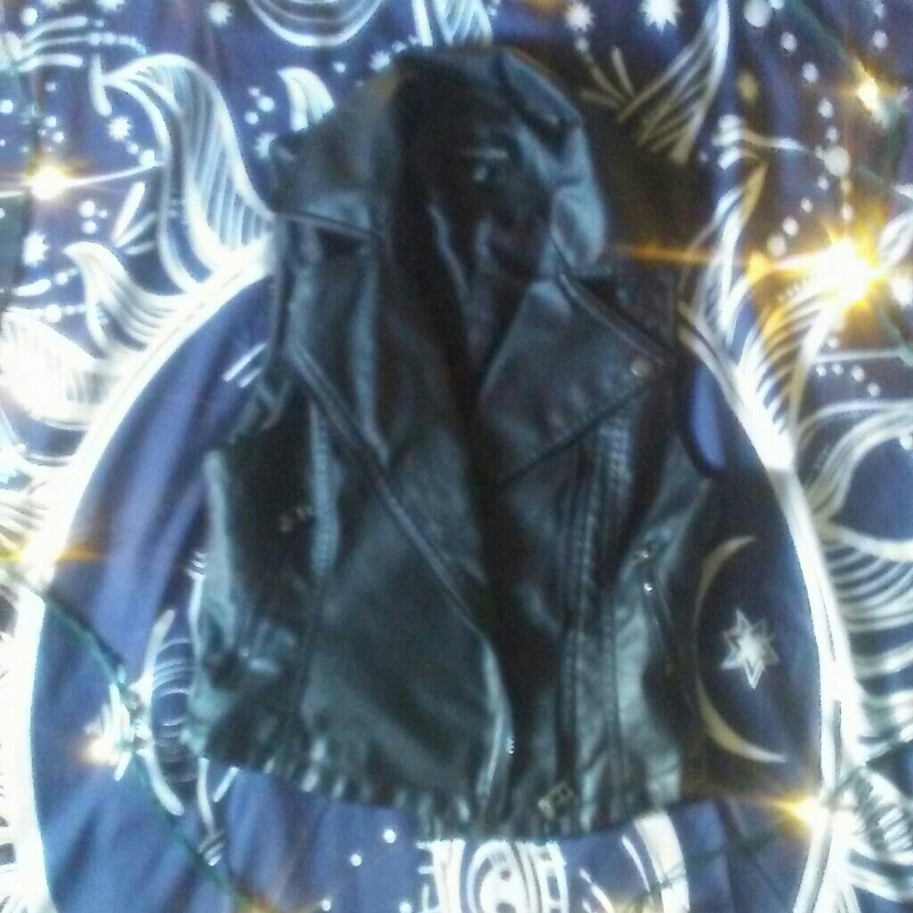 Faux Leather Jacket